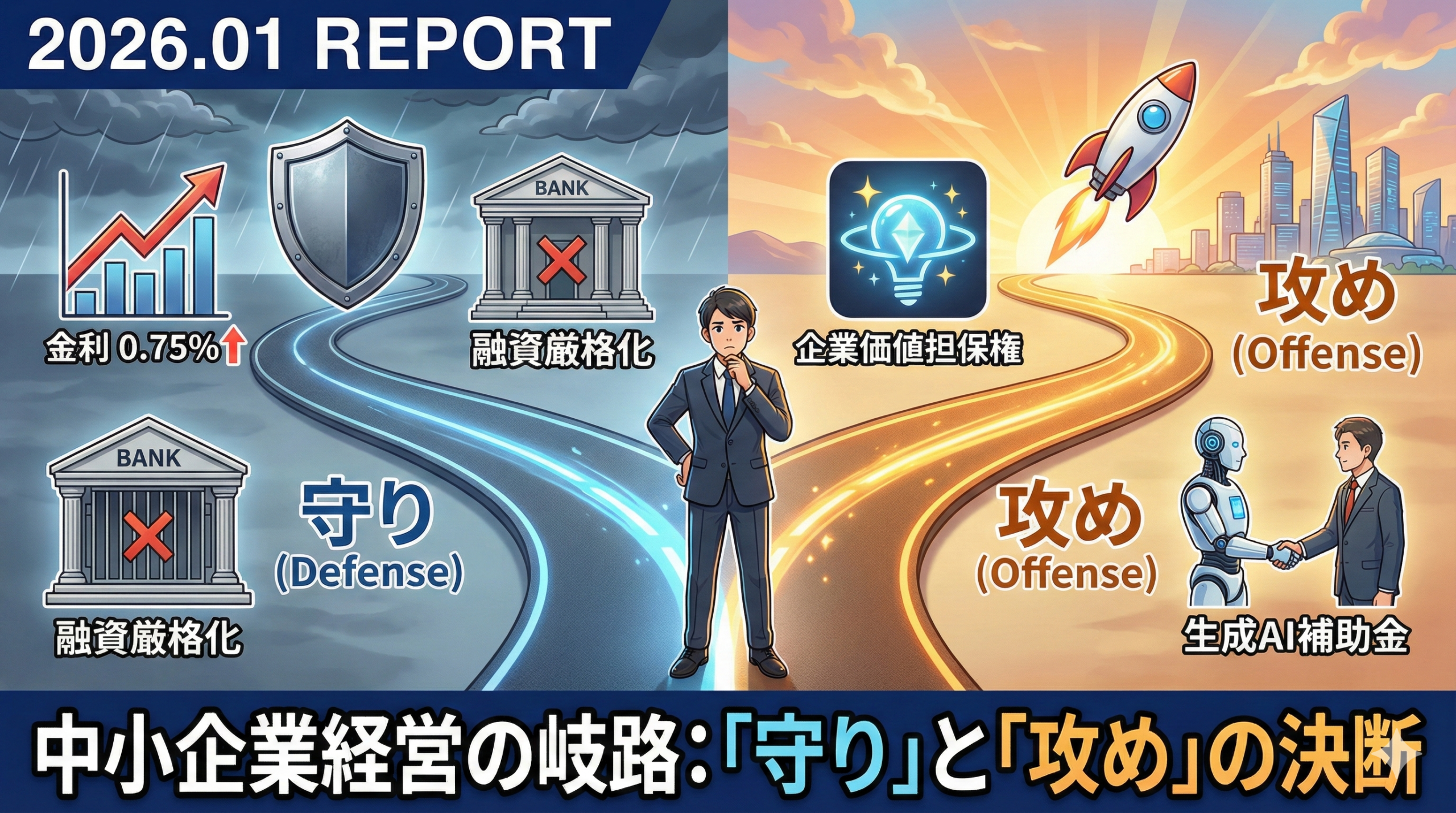 【2026年版・完全解説】中小企業の経営環境はどう変わるのか　株式会社壱市コンサルティング ニュースレポート（2026年1月発行）