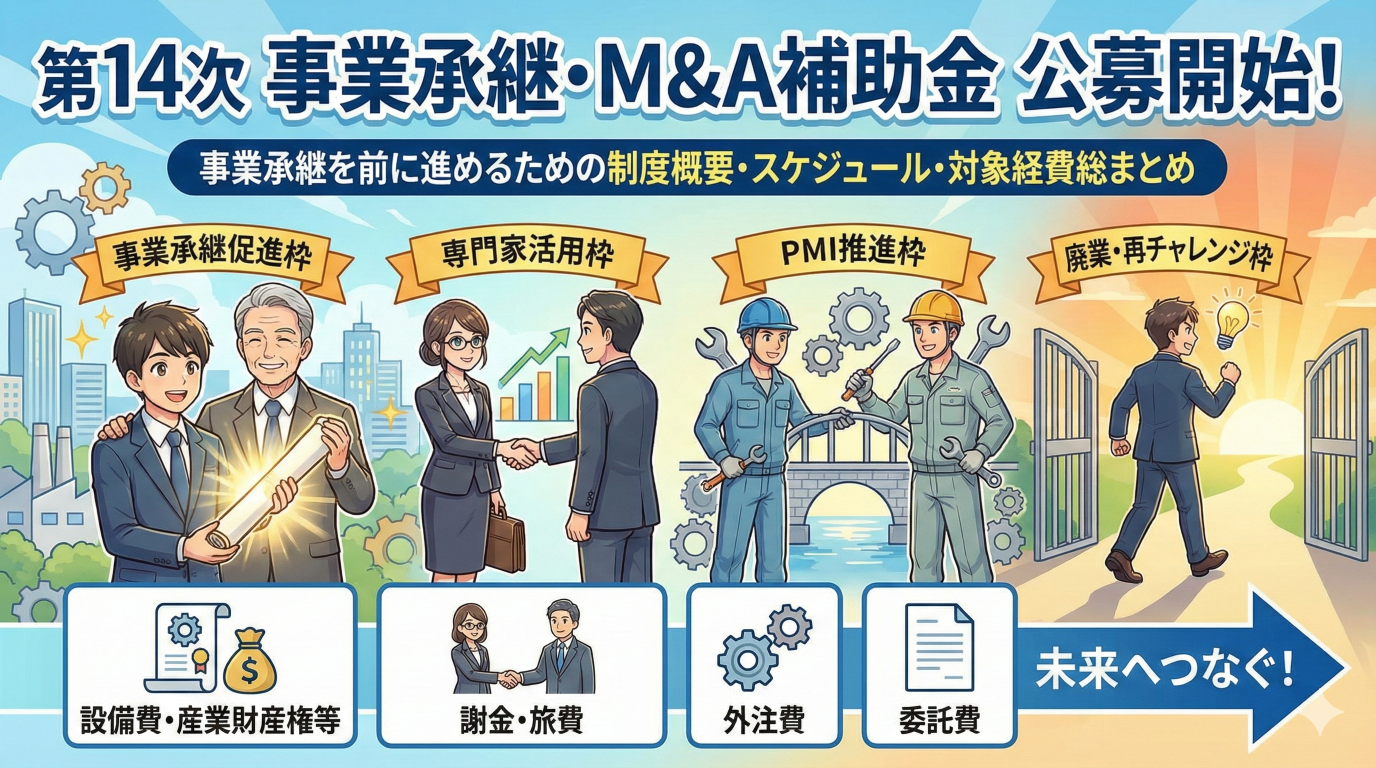 事業承継・M＆A補助金