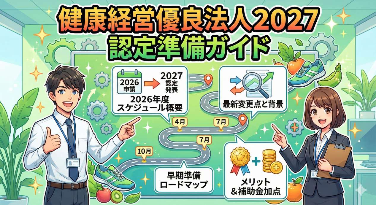 健康経営優良法人2027認定に向けた準備ガイド