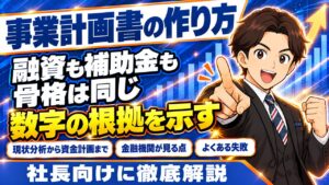 【2026年10月】事業計画書の作り方｜融資・経営革新・補助金に共通する骨格と数値計画を解説