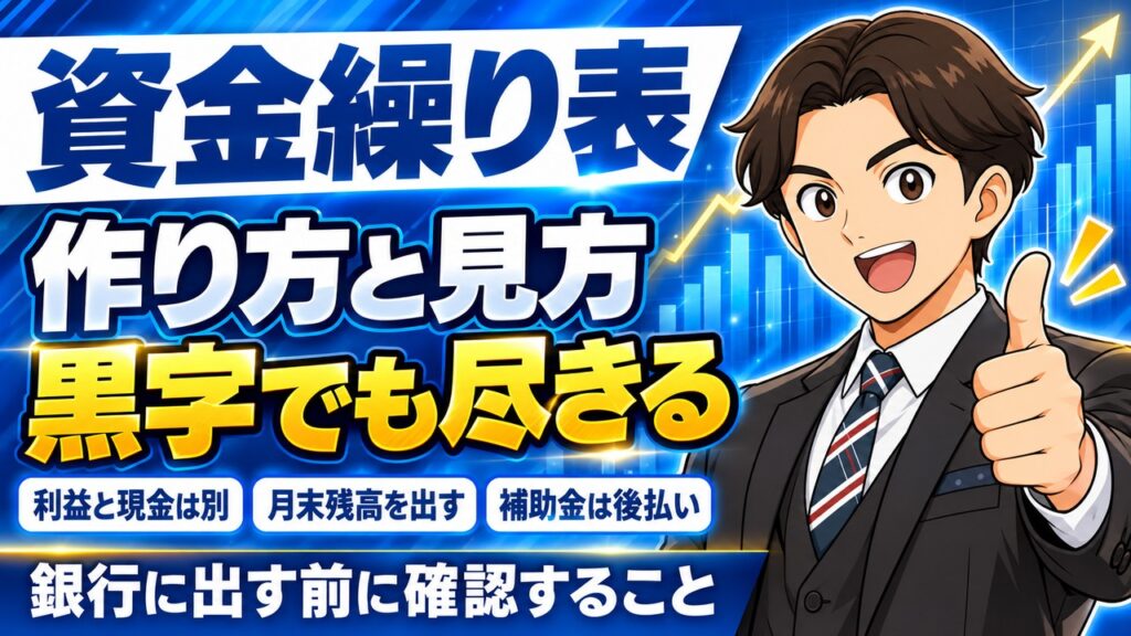 資金繰り表の作り方と見方